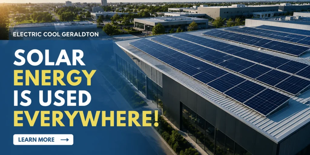 Solar Energy Is Used Everywhere
