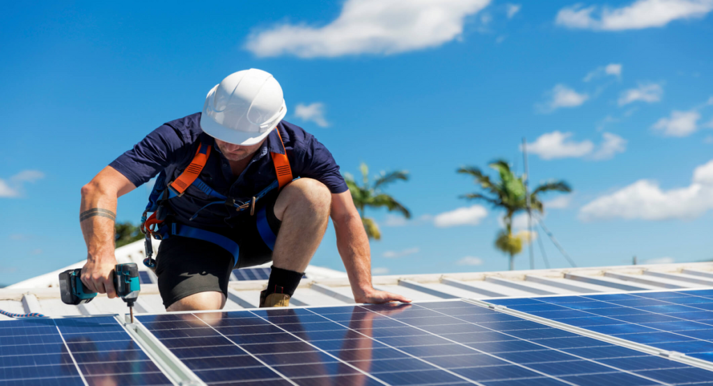 Solar installation in Geraldton