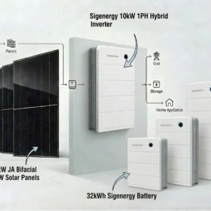 13kW JA solar with Sigenergy battery